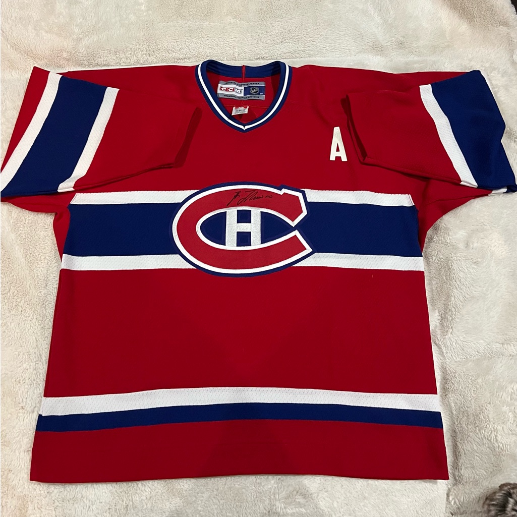 Montreal Jersey Autographed